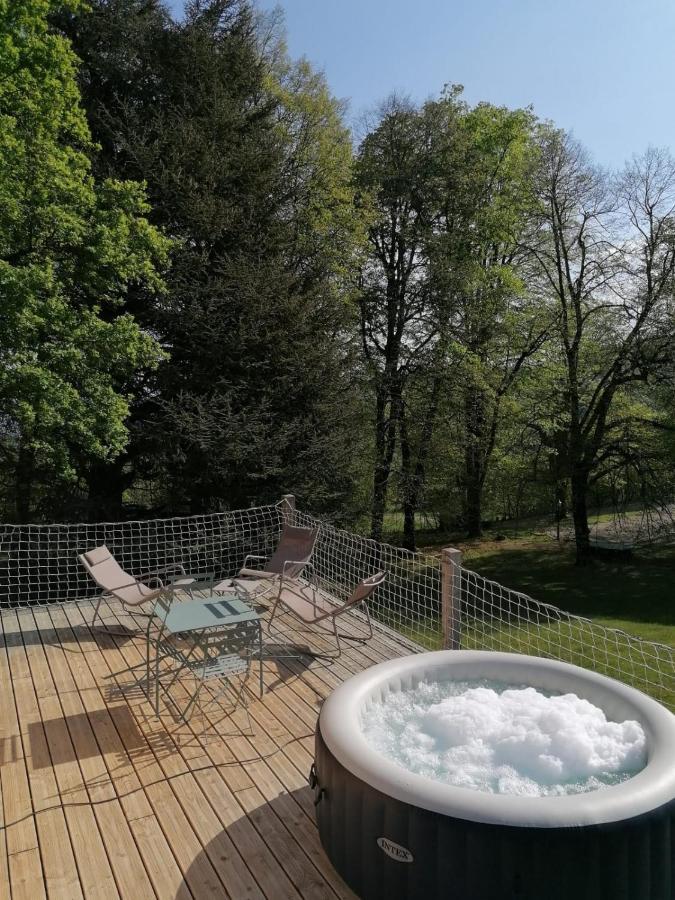 Monchateau Etoile, Hebergement Insolite Avec Spa Merlas ภายนอก รูปภาพ