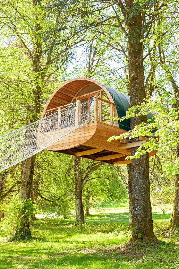 Monchateau Etoile, Hebergement Insolite Avec Spa Merlas ภายนอก รูปภาพ