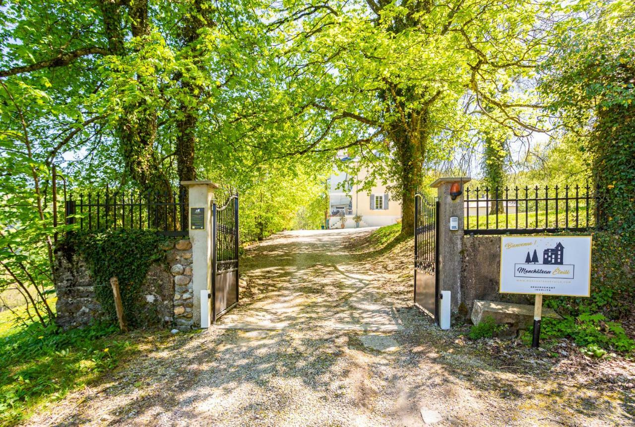 Monchateau Etoile, Hebergement Insolite Avec Spa Merlas ภายนอก รูปภาพ